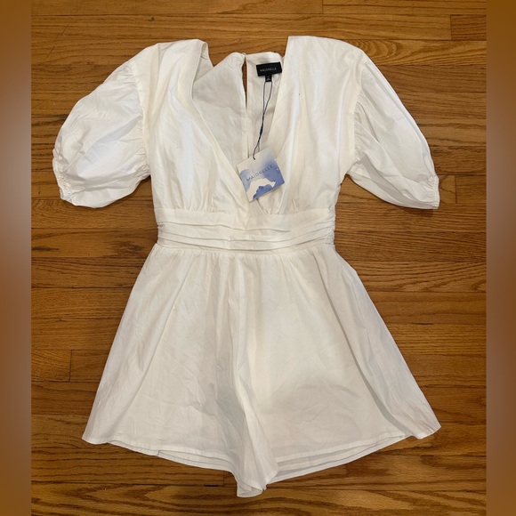 White romper from majorelle